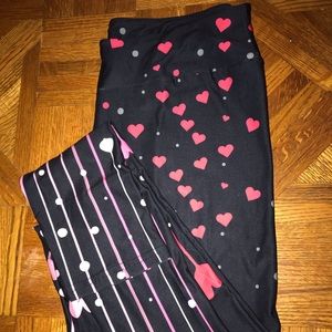 Love Rises Full Length Heart Leggings